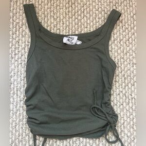 Princess Polly Tank Top, Size 2, Color Teal